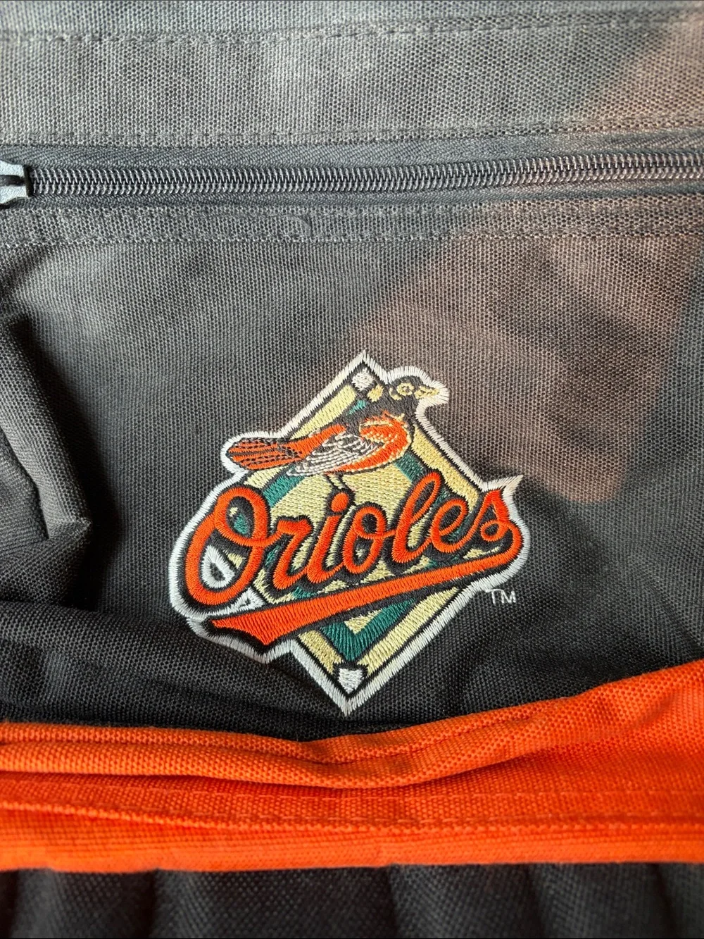 Orioles Black & Orange Backpack with Front Organizer